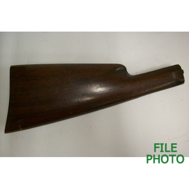 Butt Stock - Straight Grip - Designed for Hard Rubber Butt Plate - Original Butt Stock - Straight Grip - Designed for Hard Rubber Butt Plate - Original