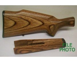 Stock & Forearm Set - Laminated Hard Wood - MC - Checkered - Original