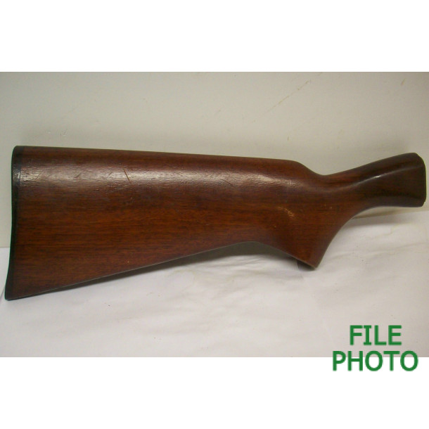 Butt Stock Assembly - 1st Variation - Walnut - Not Checkered - Original