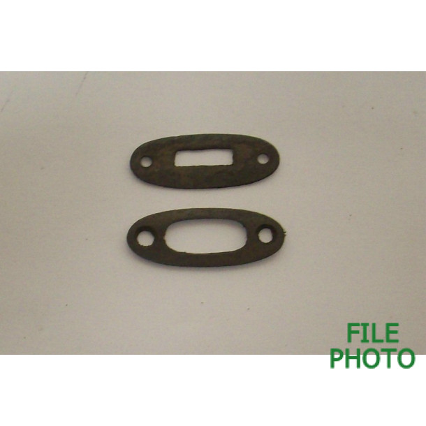 Forend Escutcheon - Left Side - Original Forend Escutcheon - Left Side - Original