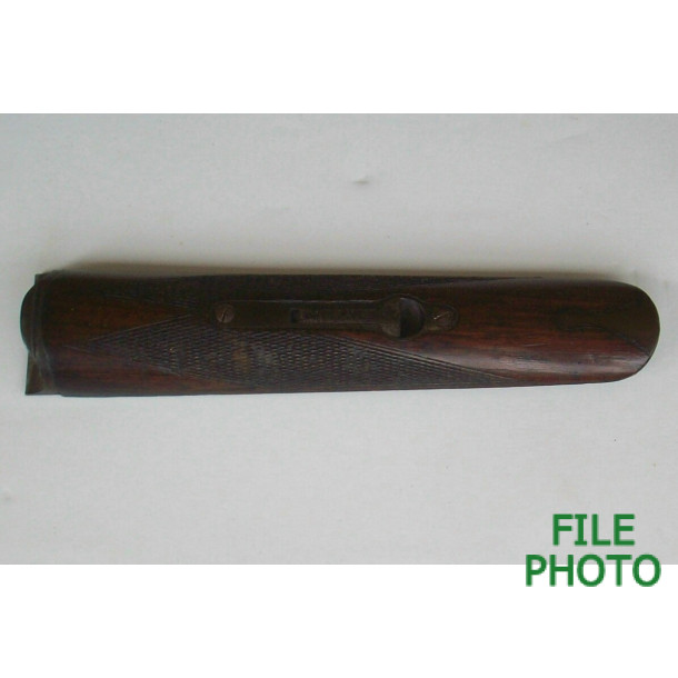 Fore-end Assembly - Walnut - Checkered - 10 Gauge - Original