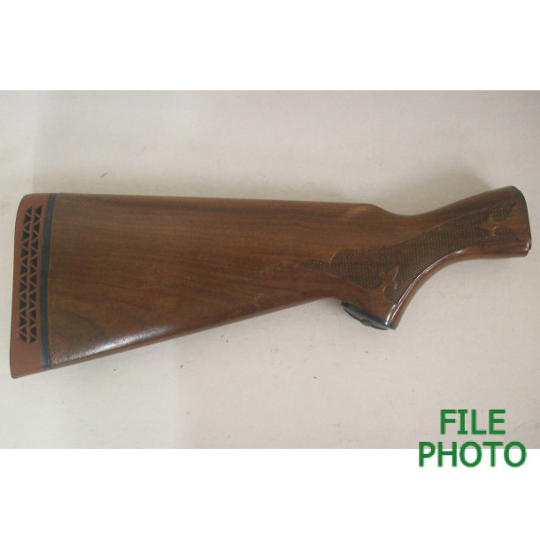 Butt Stock Assembly - 3rd Variation - Walnut - Press Checkered - Original