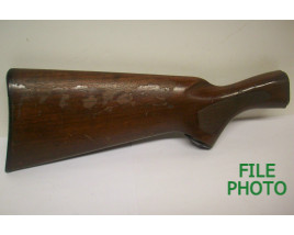 Stock Assembly - Walnut - Checkered - 12 Gauge - Original