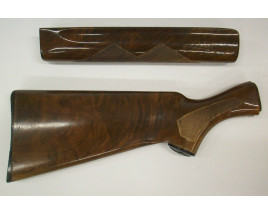 Stock Set Assembly - Deluxe Walnut - Checkered - 12 Gauge - Original