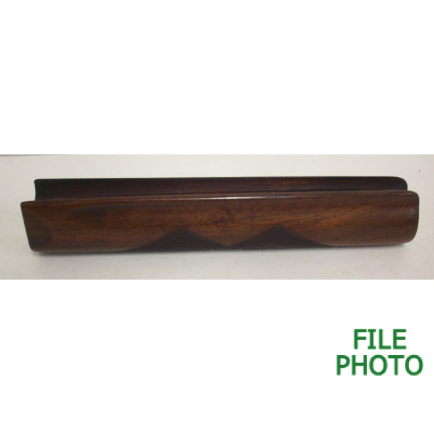 Forend - 20 Gauge - Walnut - 7 Diamond Skip Line Checkered - Original