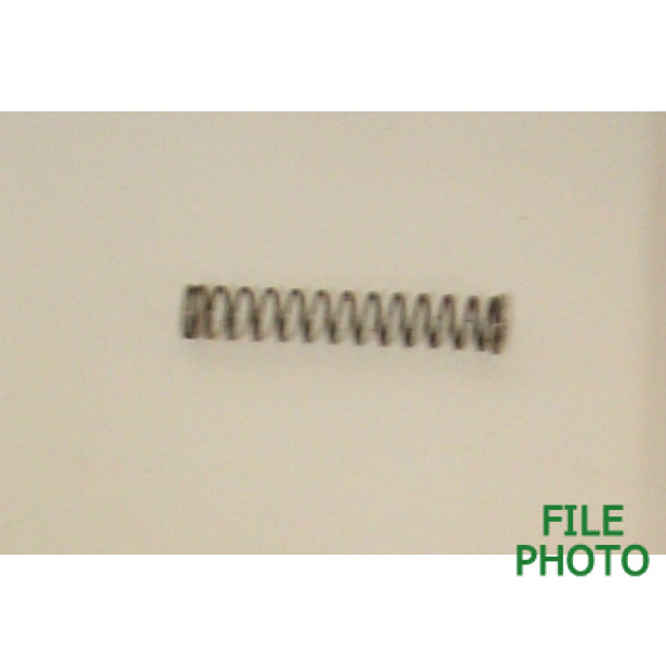 Breech Block Lock Plunger Spring - Original