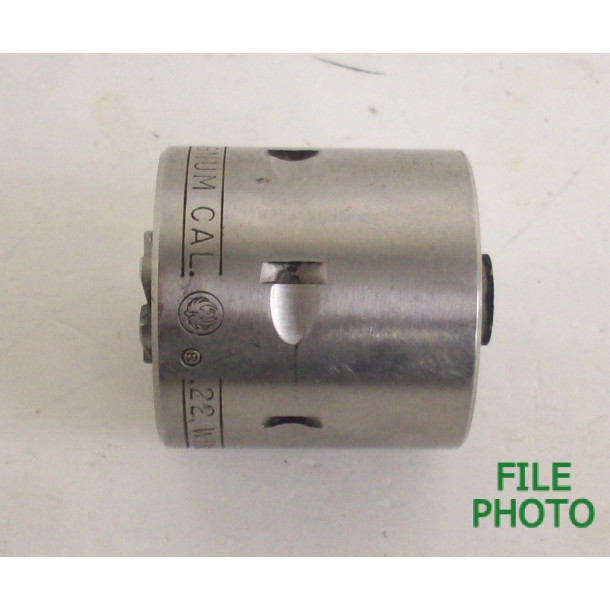 Cylinder - 2nd Variation - 22 Mag. - Stainless - Unfluted - 6 Shot - Original