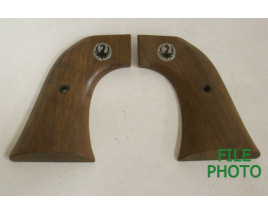 Grip Panels - 2nd Variation - Walnut - Long Frame Only - Original
