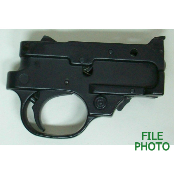 Trigger Guard Assembly - Alloy - Blue - Early Variation - Complete - Original Trigger Guard Assembly - Alloy - Blue - Early Variation - Complete - Original
