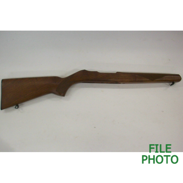 Stock Assembly - Walnut - Checkered - w/ Synthetic Butt Plate - Original Stock Assembly - Walnut - Checkered - w/ Synthetic Butt Plate - Original