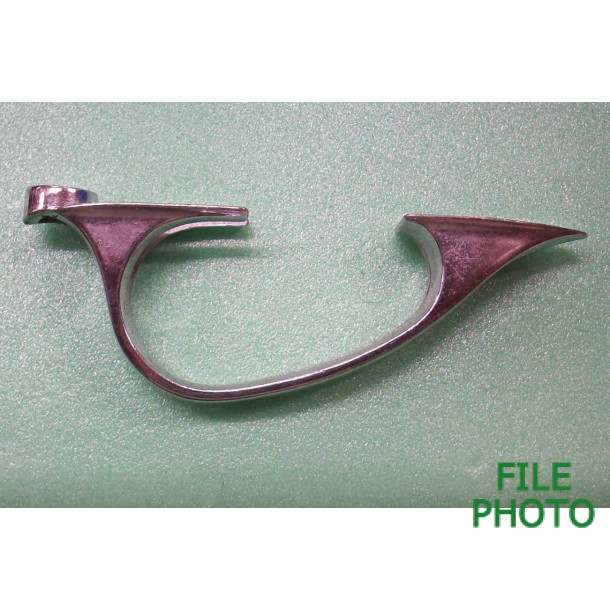 Trigger Guard - Metal - Chrome Finished - Long Rear Extension - Original Trigger Guard - Metal - Chrome Finished - Long Rear Extension - Original