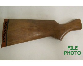 Butt Stock - Hard Wood - Plain - w/ Recoil Pad - Early Variation - Original