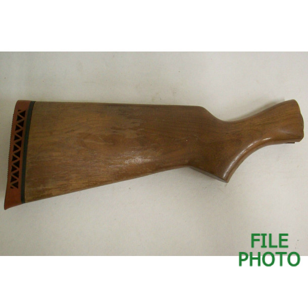 Butt Stock - Hard Wood - Plain - w/ Recoil Pad - Early Variation - Original