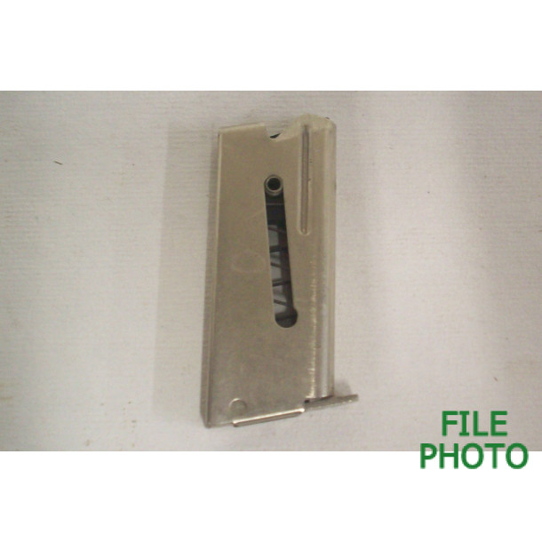 Magazine Assembly - 5 Round - Nickel Finished - Original Magazine Assembly - 5 Round - Nickel Finished - Original