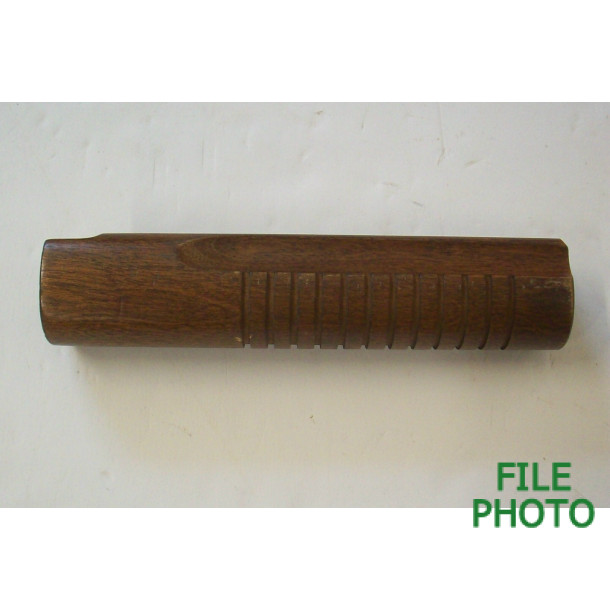 Fore-end - Hard Wood - Ribbed w/ Finger Groove - Original Fore-end - Hard Wood - Ribbed w/ Finger Groove - Original