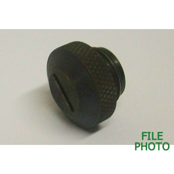 Receiver End Cap - Blue - w/ Rubber Seal - Original Receiver End Cap - Blue - w/ Rubber Seal - Original