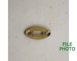 Forend Escutcheon - Brass - Original Forend Escutcheon - Brass - Original