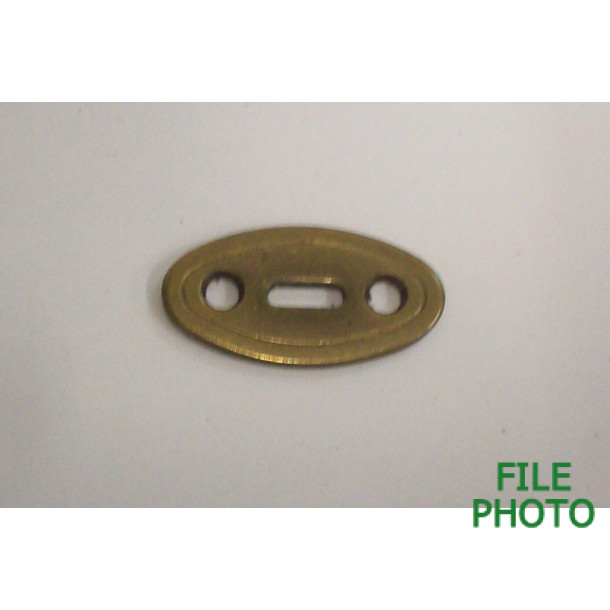 Forend Escutcheon - 3rd Variation - Original Forend Escutcheon - 3rd Variation - Original