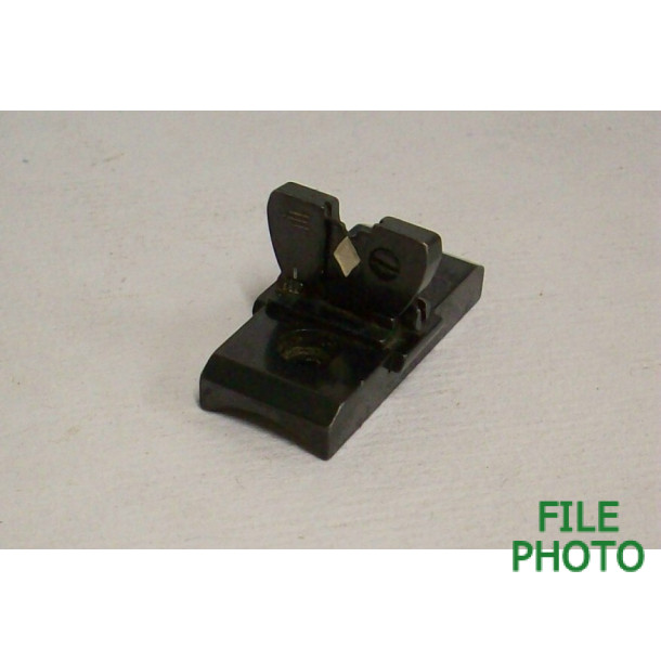 Rear Sight Assembly - Metal - 2nd Variation - Original