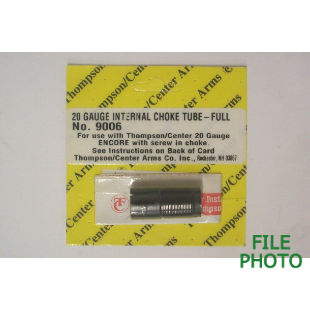 Choke Tube - 20 Gauge - Full Pattern - Original Choke Tube - 20 Gauge - Full Pattern - Original