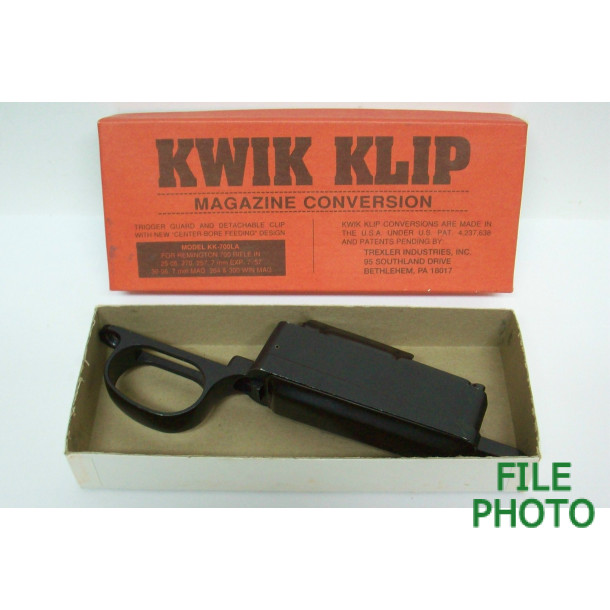 Kwik Klip Magazine Conversion - Long Action Calibers - By Trexler Ind. 