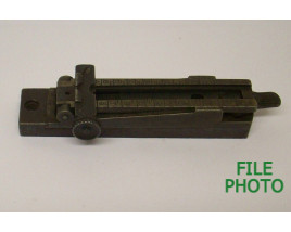 Rear Sight Assembly - Rifle - 1901 Variation - Original Rear Sight Assembly - Rifle - 1901 Variation - Original
