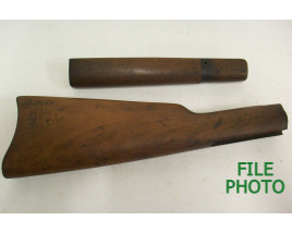 Butt Stock & Forearm Set - Gum Wood - for Saddle Ring Carbine - Original