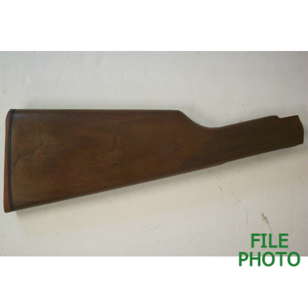 Butt Stock Assembly - Walnut - Checkered - Original Butt Stock Assembly - Walnut - Checkered - Original