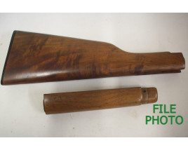 Butt Stock & Forearm Assembly - Walnut - Late Variation - Original