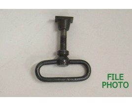 Forearm Screw Eye w/ 1 1/4" Swivel Bow & Stud - aka Front Sling Swivel Set - Original