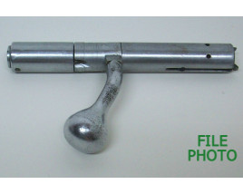 Bolt Assembly - Complete - Swept Back Bolt Handle Variation - Chrome - Original Bolt Assembly - Complete - Swept Back Bolt Handle Variation - Chrome - Original