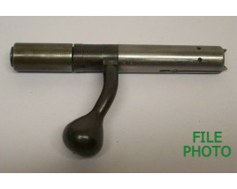 Bolt Assembly - Complete - Swept Back Bolt Handle Variation - Blue - Original Bolt Assembly - Complete - Swept Back Bolt Handle Variation - Blue - Original