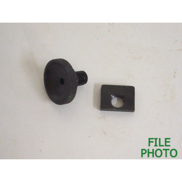 Rear Sight Disc & Nut - No. 80A Series - Quality Reproduction