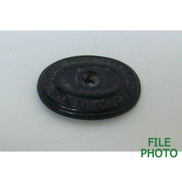 Pistol Grip Cap - Hard Rubber - Original