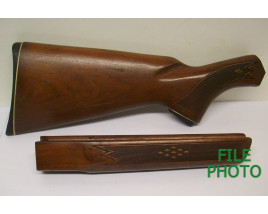 Stock Set - Hardwood - Third Variation - w/ Buttplate & Grip Cap - Original Stock Set - Hardwood - Third Variation - w/ Buttplate & Grip Cap - Original