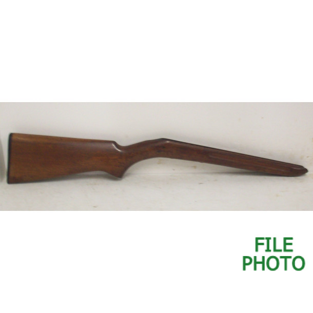 Stock Sub-Assembly - Walnut - 2nd Variation w/ Finger Groove - 26 1/4" Length - Original Stock Sub-Assembly - Walnut - 2nd Variation w/ Finger Groove - 26 1/4" Length - Original