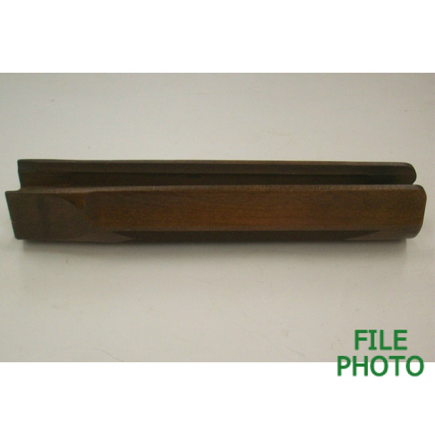 Forearm - Hard Wood - Checkered - 12 Gauge - Medium Brown - Original Forearm - Hard Wood - Checkered - 12 Gauge - Medium Brown - Original