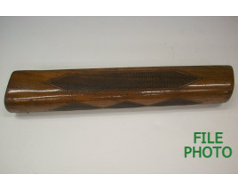 Forearm - Walnut - Checkered - 2nd Pattern - 12 & 16 Gauge - Original