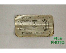 Piston Sleeve Adjusting Decal - Original Piston Sleeve Adjusting Decal - Original