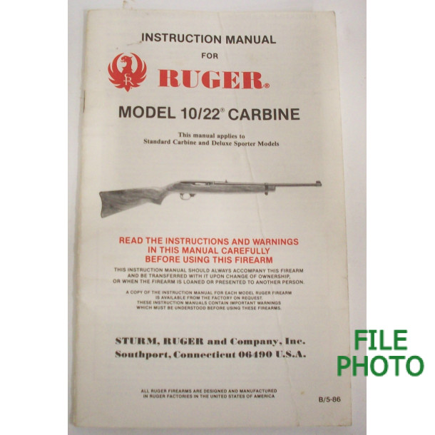 z- Owner's Manual -Booklet - May 1988 - Original