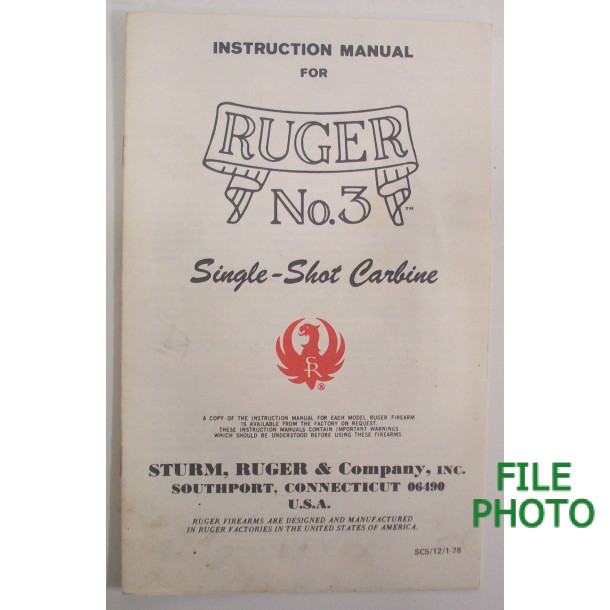 z- Owner's Manual -Booklet - January 1978 - Original