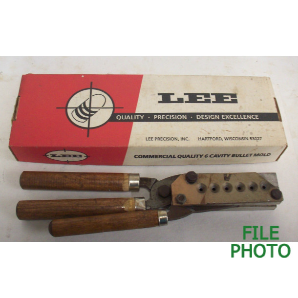 Lee .452 Diameter Six Cavity Bullet Mould With Handles