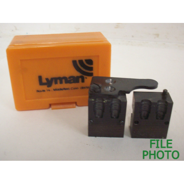 Lyman .358 Diameter Four Cavity Pistol Bullet Mould With Handles