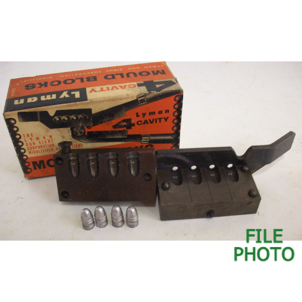 Lyman .358 Diameter Four Cavity Pistol Bullet Mould