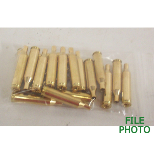 Unprimed 17 Rem Brass Casings by Norma
