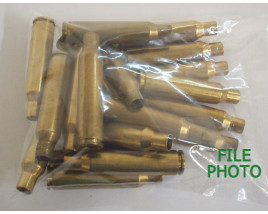 Unprimed 6.5 Carcano Brass Casings by Norma