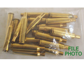 Unprimed 6MM Rem Brass Casings by Winchester-Western