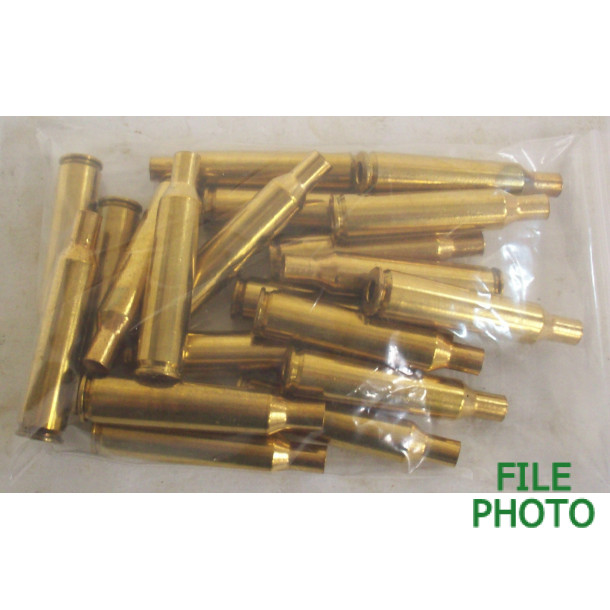 Unprimed 6MM Rem Brass Casings by Winchester-Western