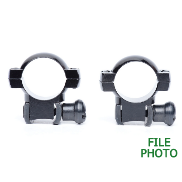 Gru-Bee WolfPup 3/4" Split Ring Scope Mounting Rings - 3/8" Grooved