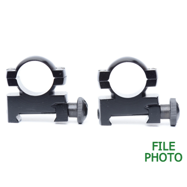 Gru-Bee WolfPup 3/4" Low Scope Mount Rings - 7/8" Weaver/Picatinny